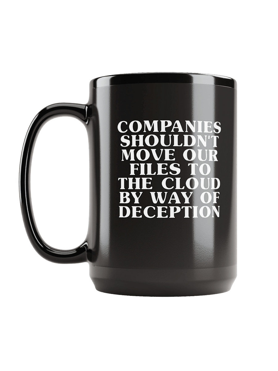 companys shouldn't move our files to the cloud by way of deception product image (6)