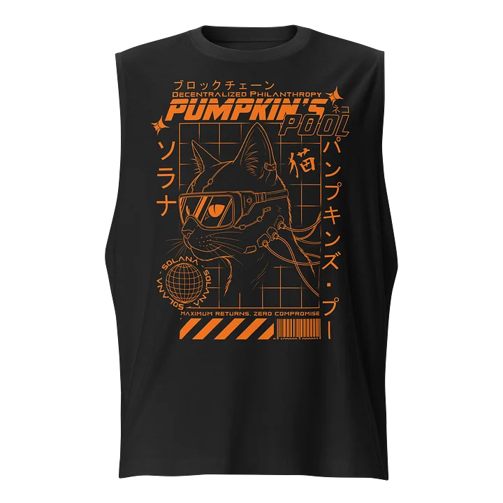 Pumpkin's Japanese Street Art Muscle Tank product image (1)