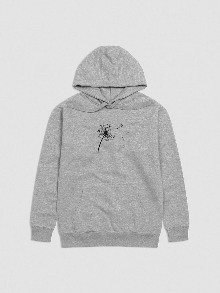 Minimal Floral Cotton Heritage Comfort Unisex Hoodie product image (4)