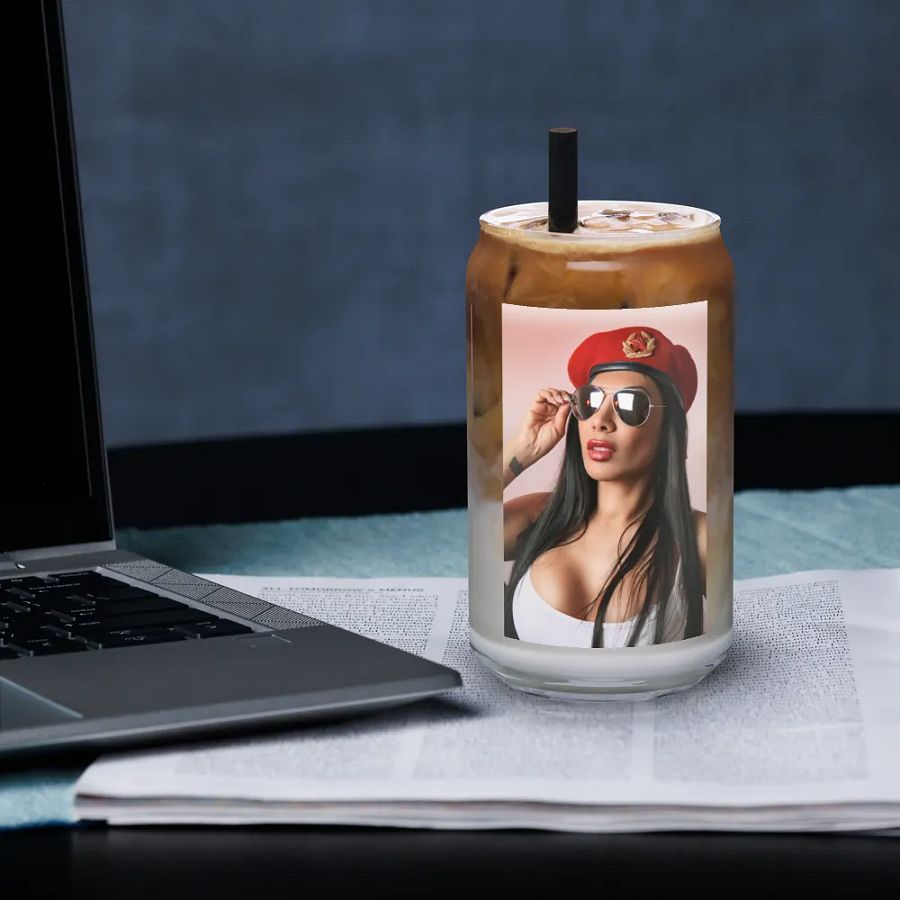 Jasmin St Claire Glass Jar w/sipper product image (33)