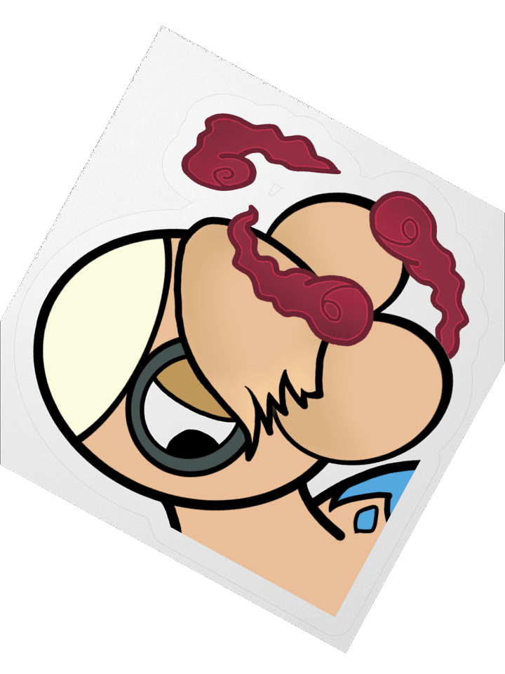 Maximized Emo Camel Sticker product image (2)