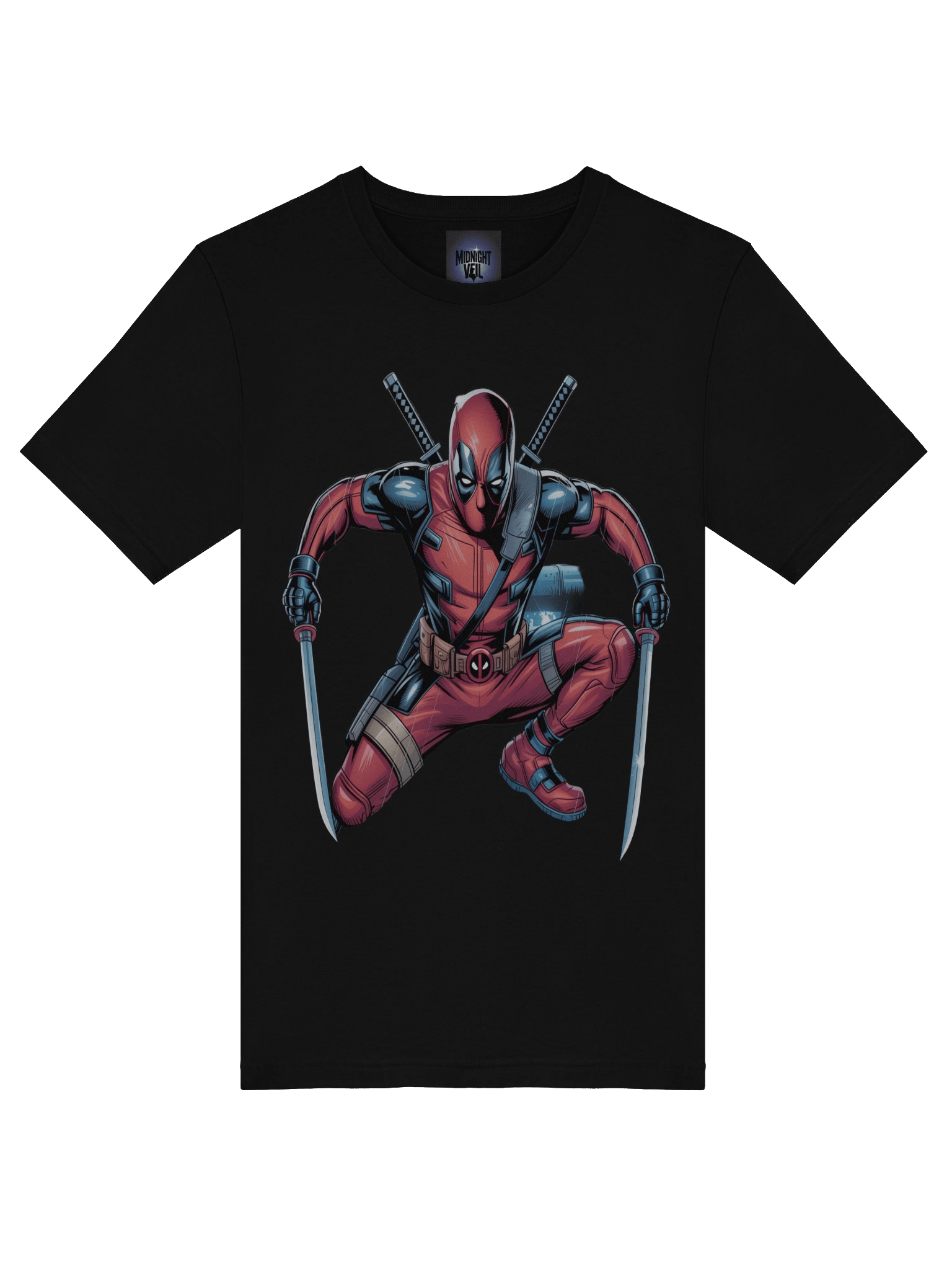 Deadpool Katana Eclipse Supersoft T-Shirt product image (7)