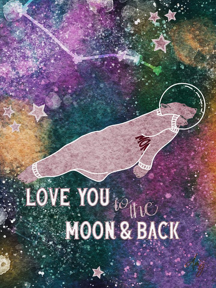 Space Bear: To the Moon & Back product image (1)
