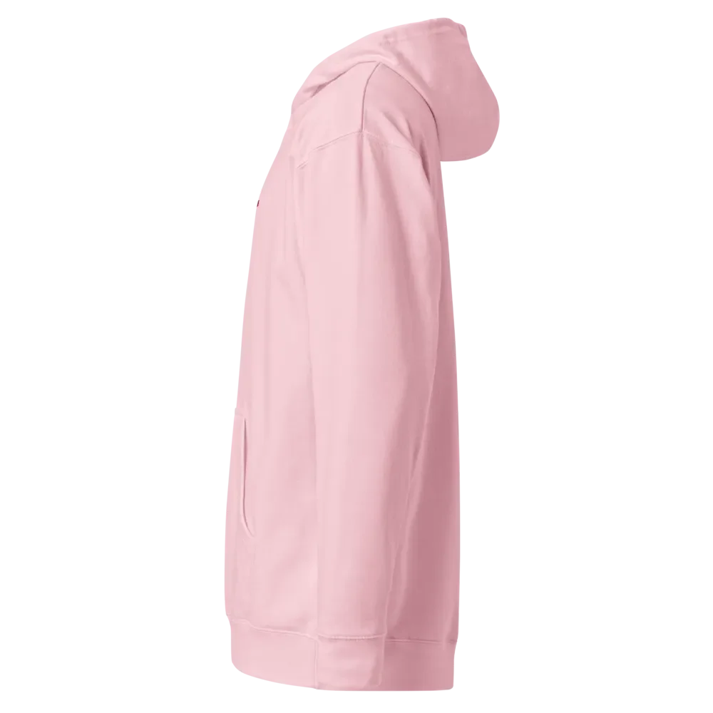 Tsuki Embroidered Hoodie - Pink product image (3)