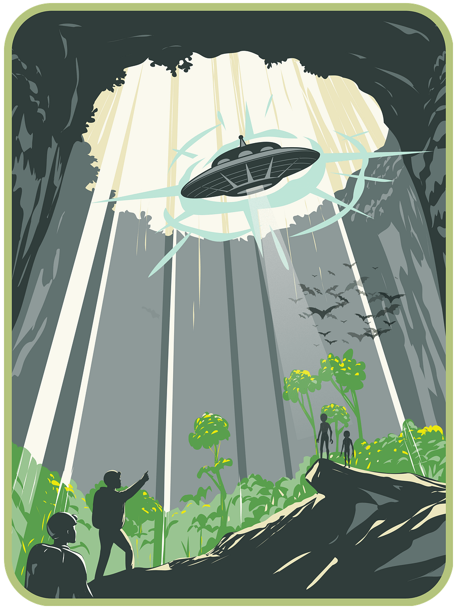 UFO Spelunkers Zip Hoodie product image (3)