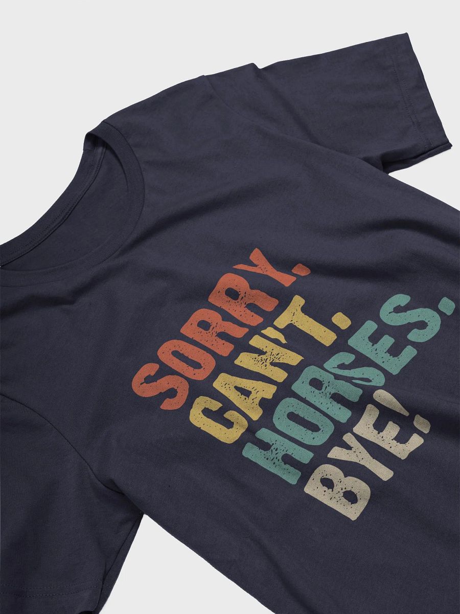 "Horses, bye" t-shirt product image (3)