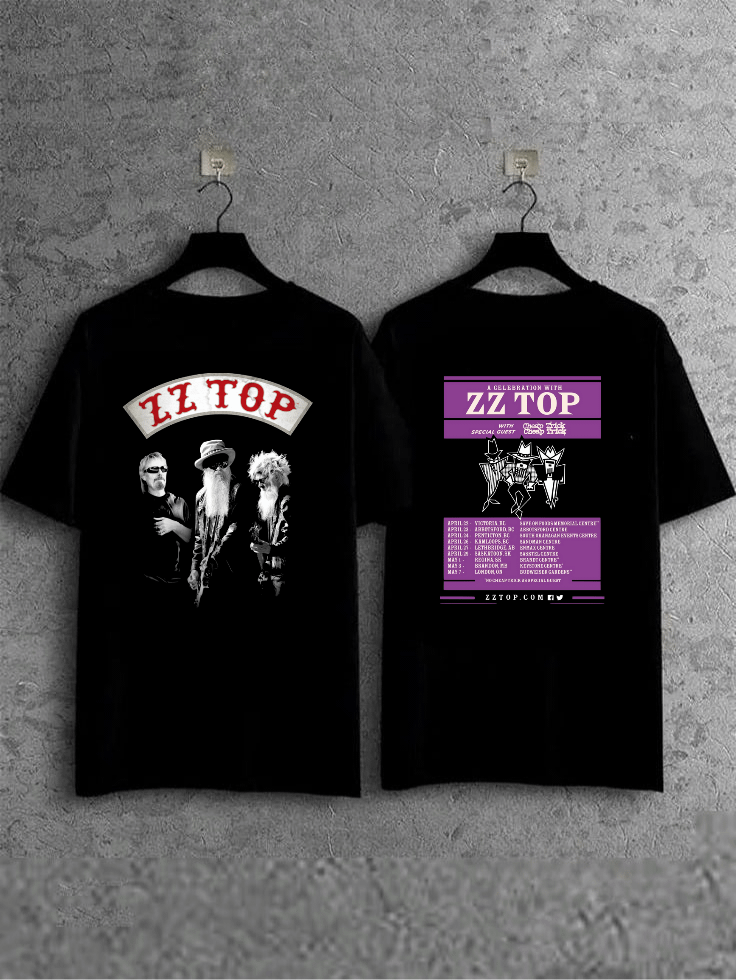 ZZ TOP With Special Guest Cheap Trick Canadian Tour T-Shirt product image (1)