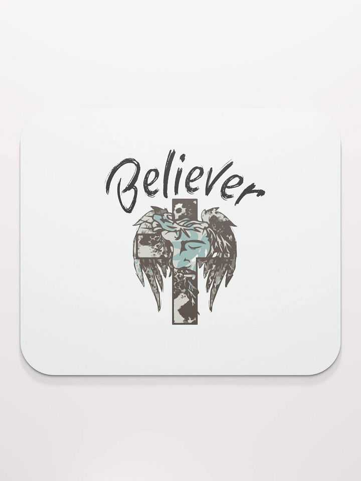 BELIEVER FAITH Winged Serenity Mouse Pad product image (2)