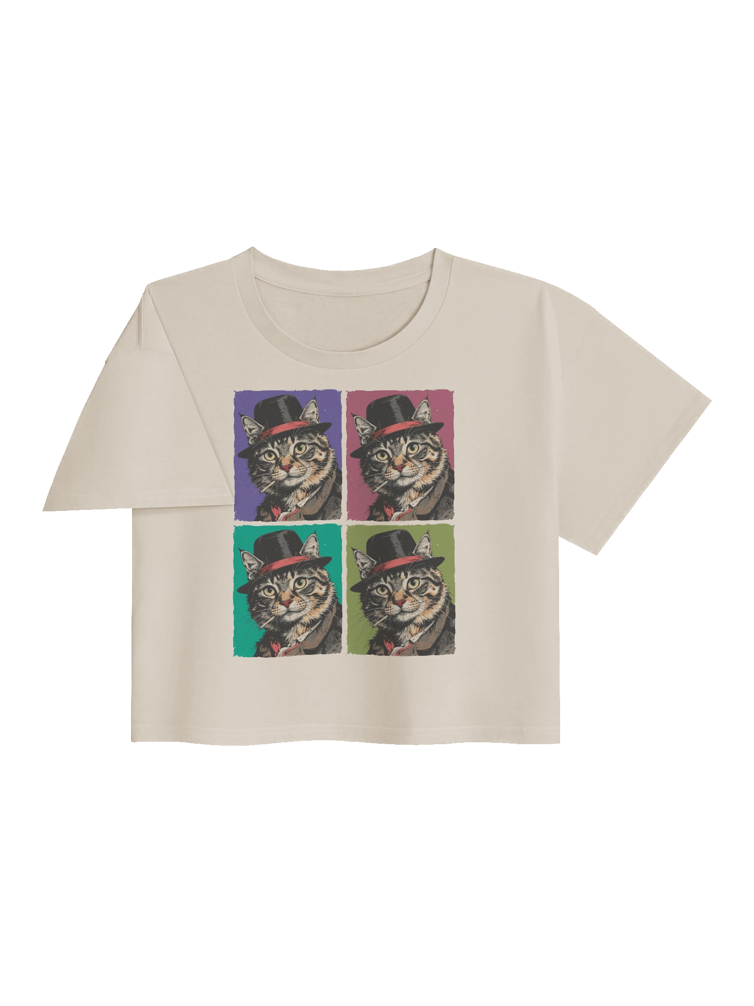 The Smoking Cat Society Premium Crop Top product image (16)