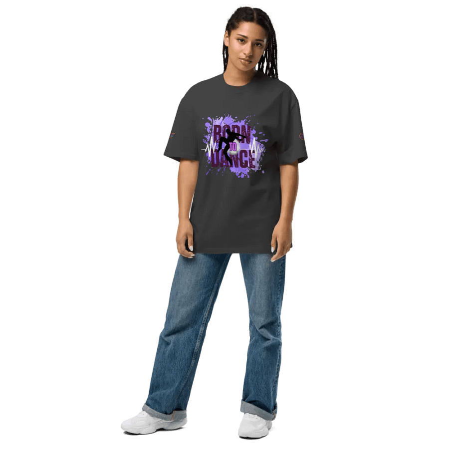 Born to Dance His Silhouette Branded Tee product image (7)