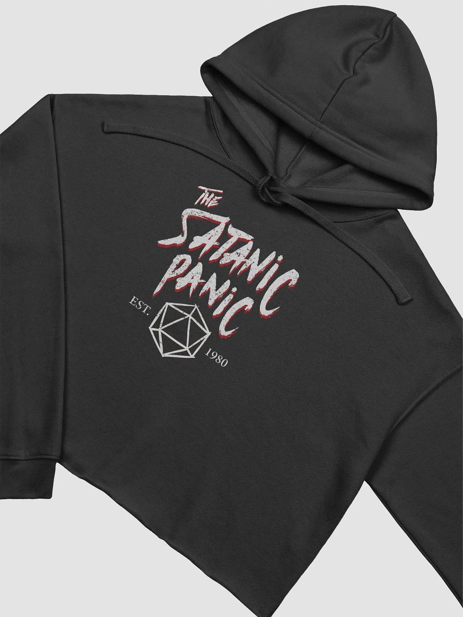 The Satanic Panic Crop Hoodie (clean) product image (3)