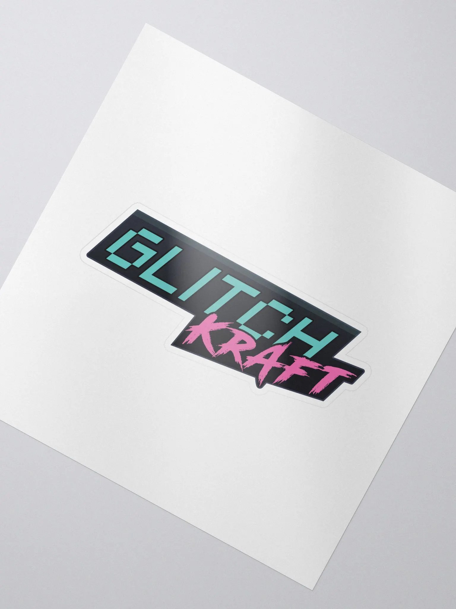 GlitchKraft Logo Sticker product image (2)