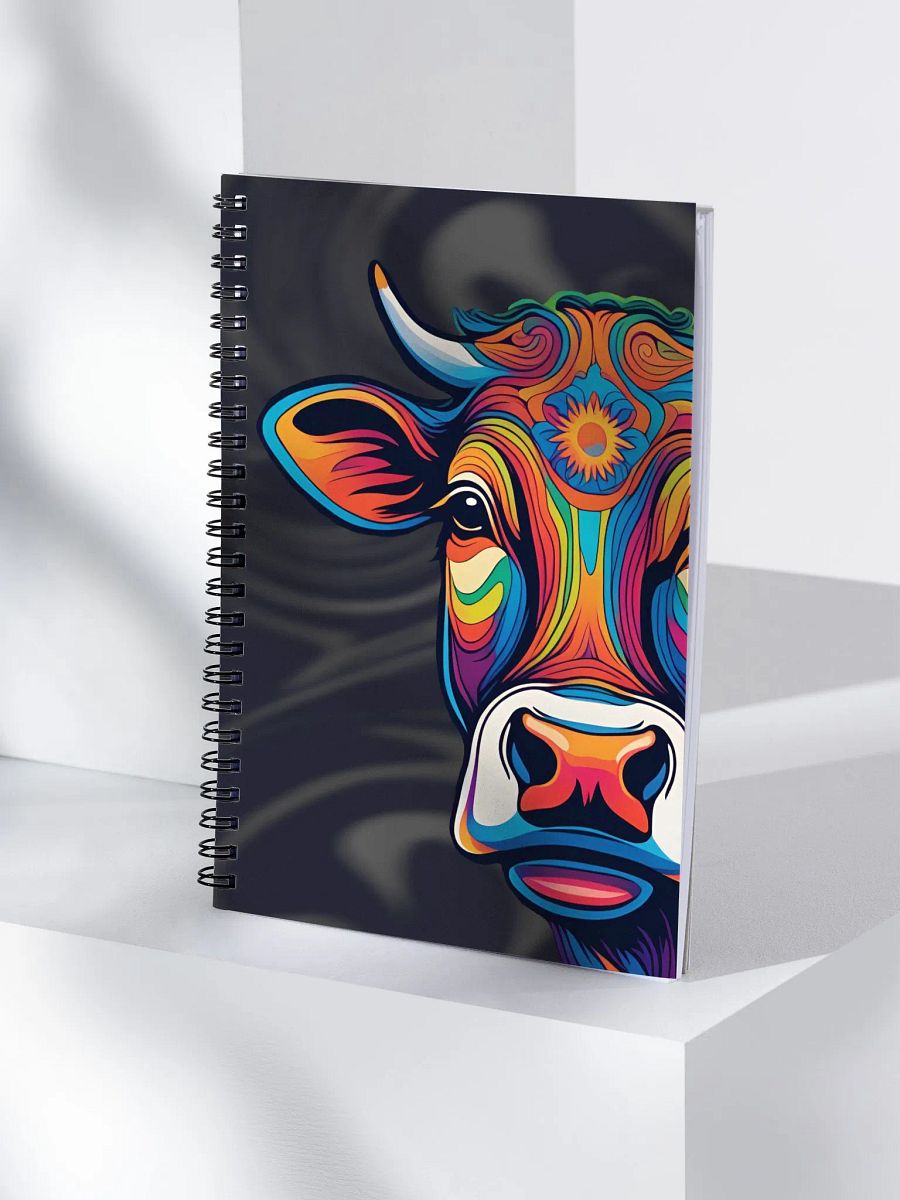 Cow Spiral Notebook product image (4)