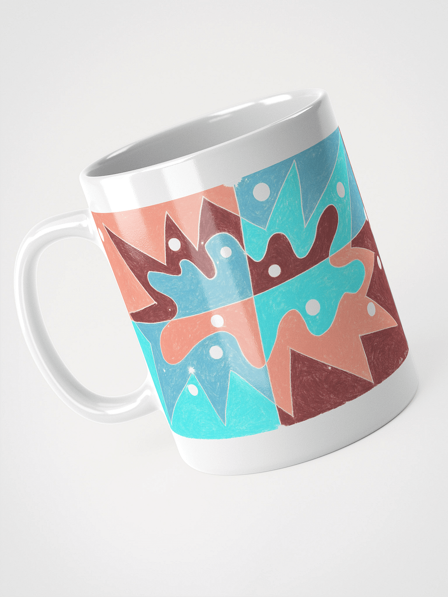 Cartoon College 1 & 2 White Glossy Mug product image (5)