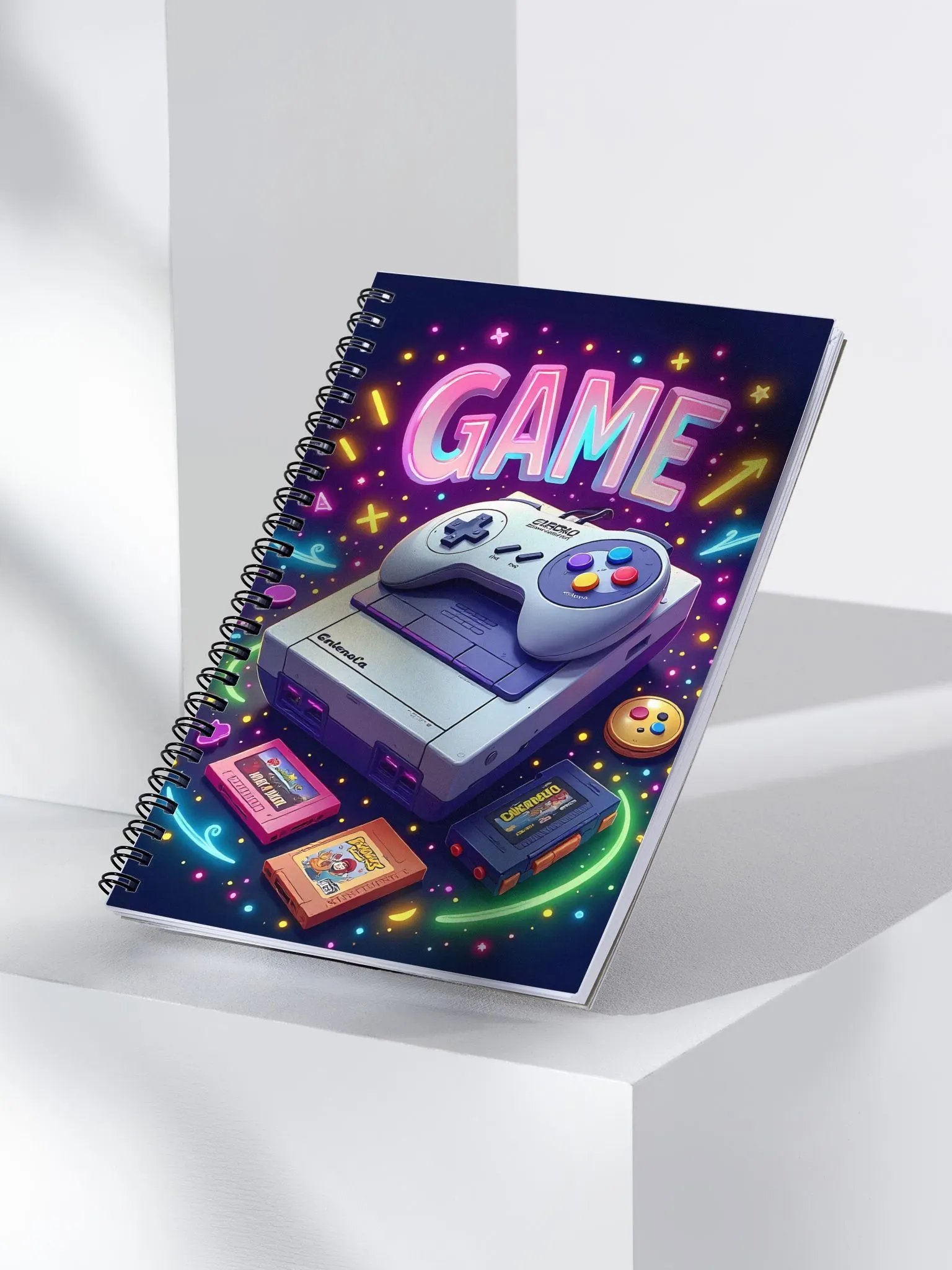 Gamer's Grid notebook For school and office or for work: Ultimate Gaming-Themed Notebook product image (3)