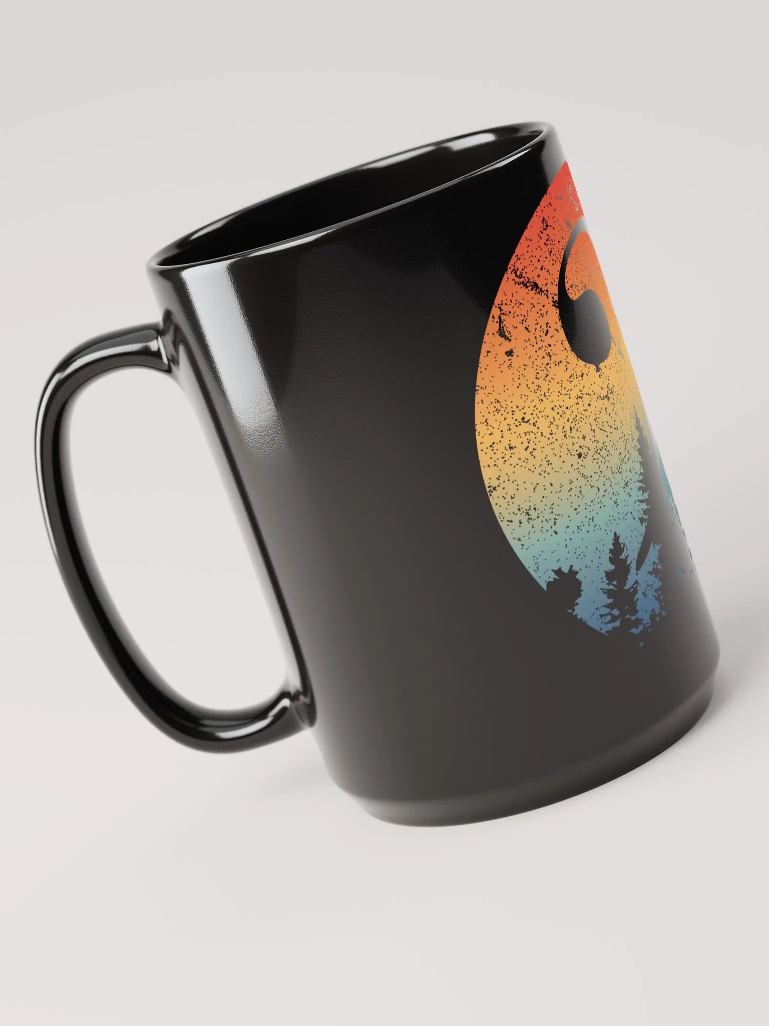 Sunset Pine Trees - Mug 15 oz product image (3)