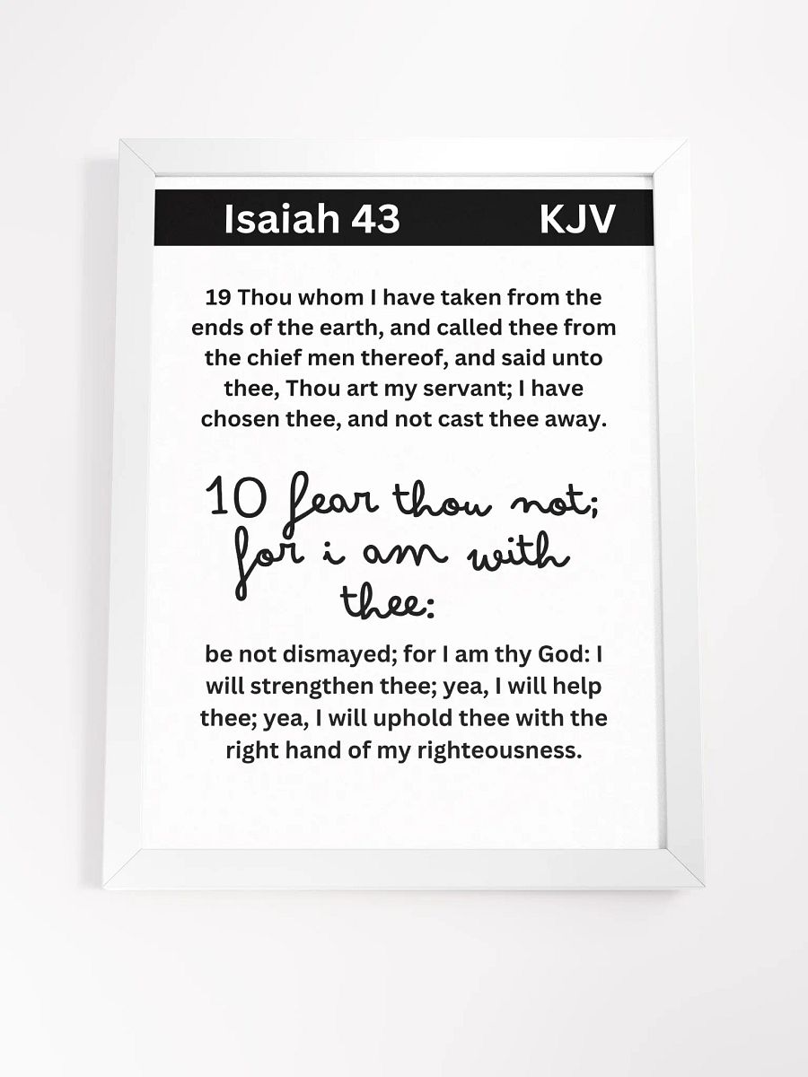 Fear thou not, for I am with thee product image (28)