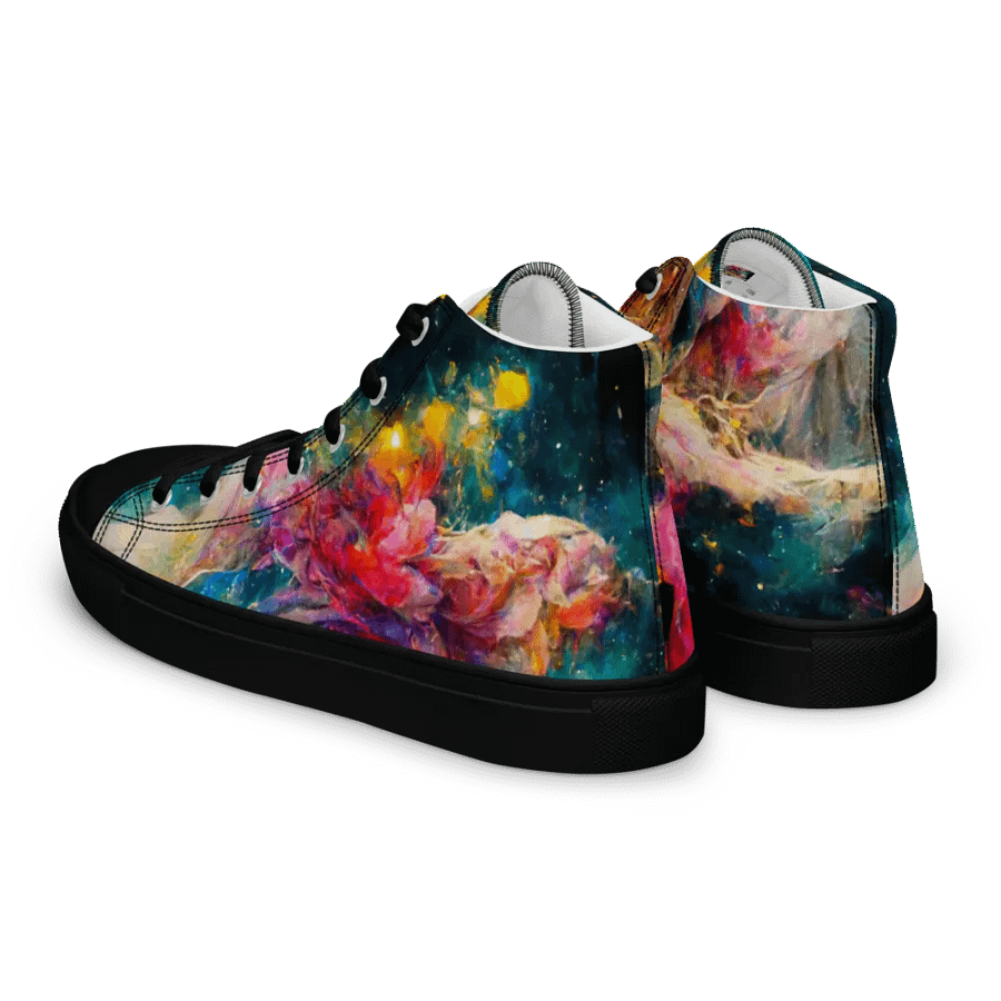 Celestial Nest Women's canvas High Tops product image (5)