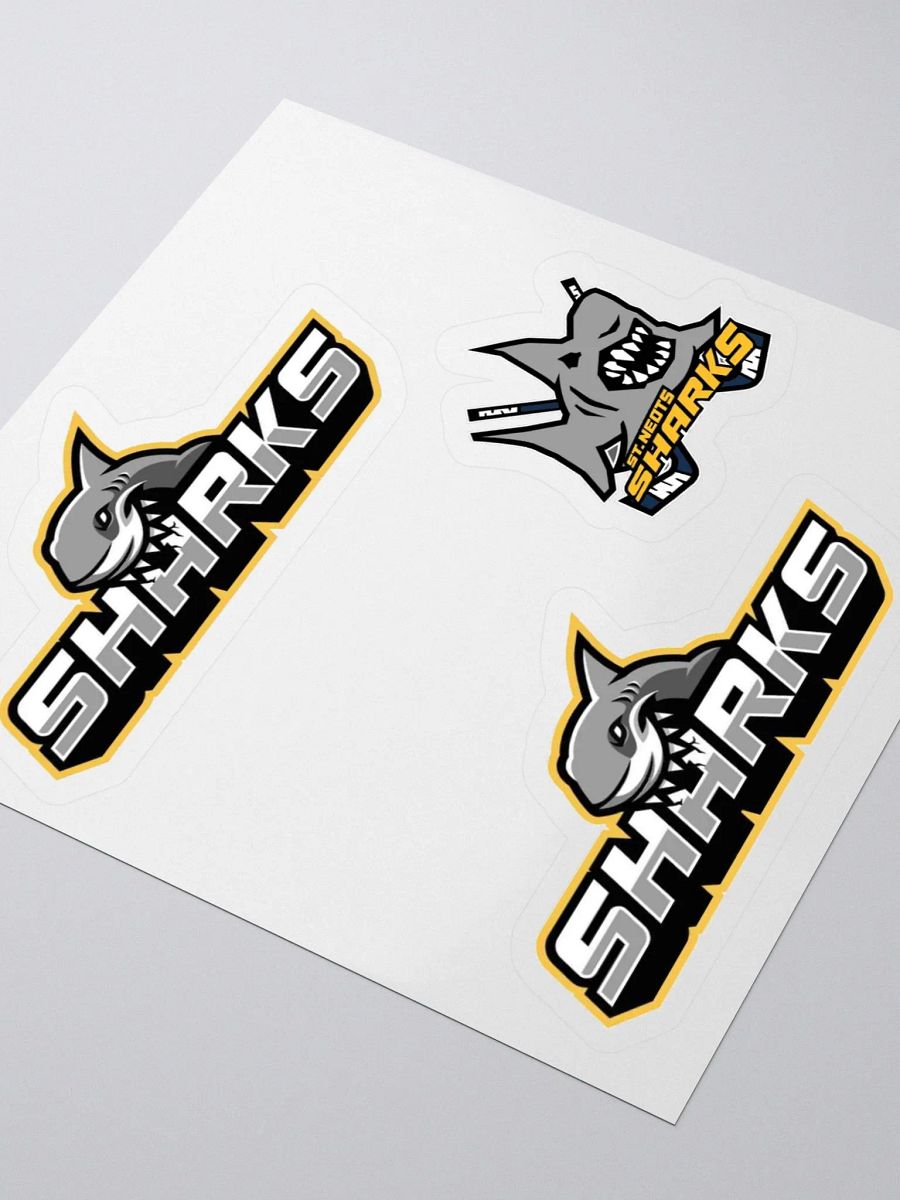 Sharks Helmet Stickers product image (5)