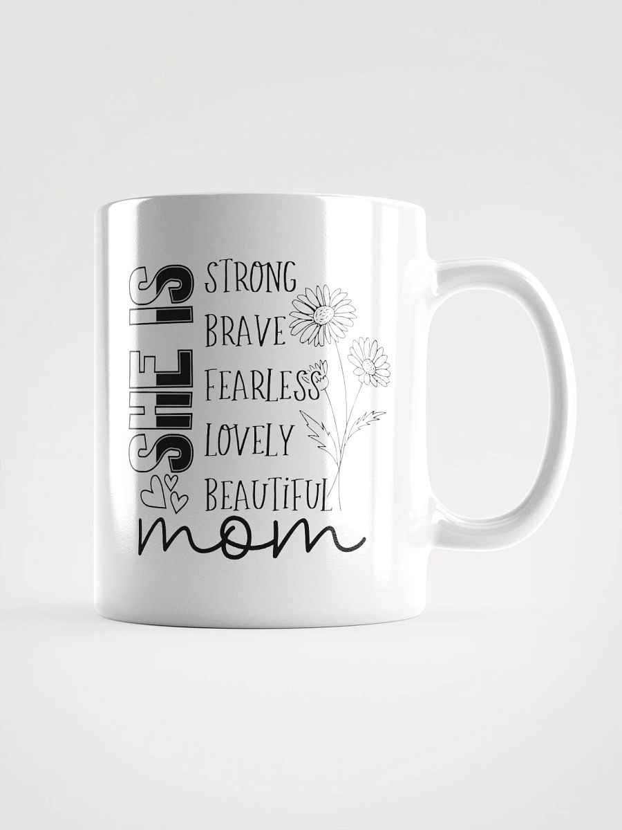 Vertical Vibes White Glossy Mug product image (3)