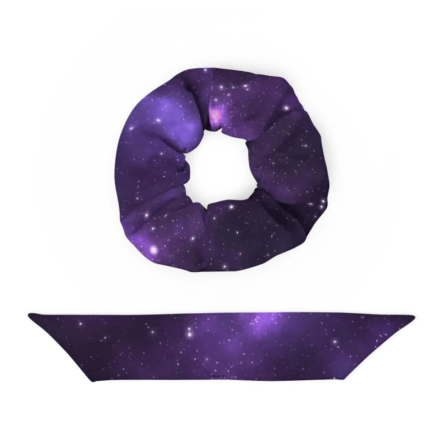 Galaxy scrunchie product image (4)