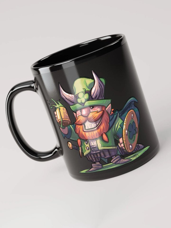 St. Paddy viking black cup product image (1)