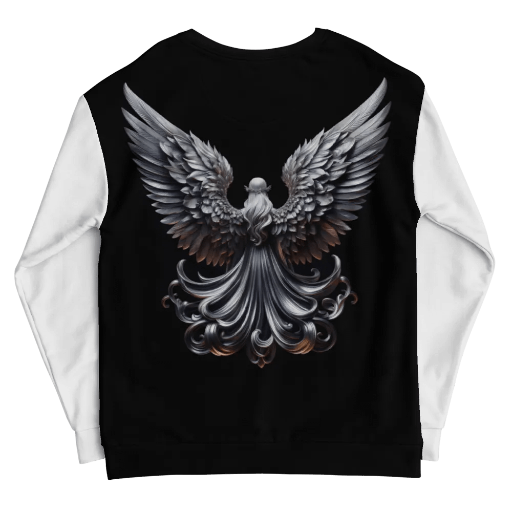 A Silver Angel and Cross - Unisex Sweatshirt #4 product image (10)
