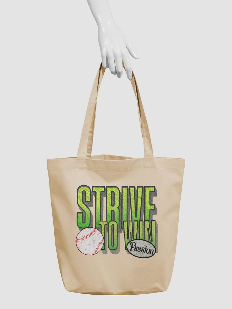 Strive To Win Baseball Passion for the Game Tote Bag product image (6)