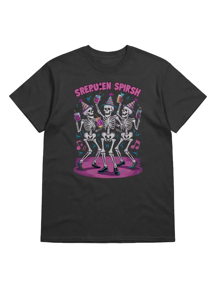 Dancing Skeletons T-Shirt, Spooky Party Gift, Fun Halloween Tee product image (1)