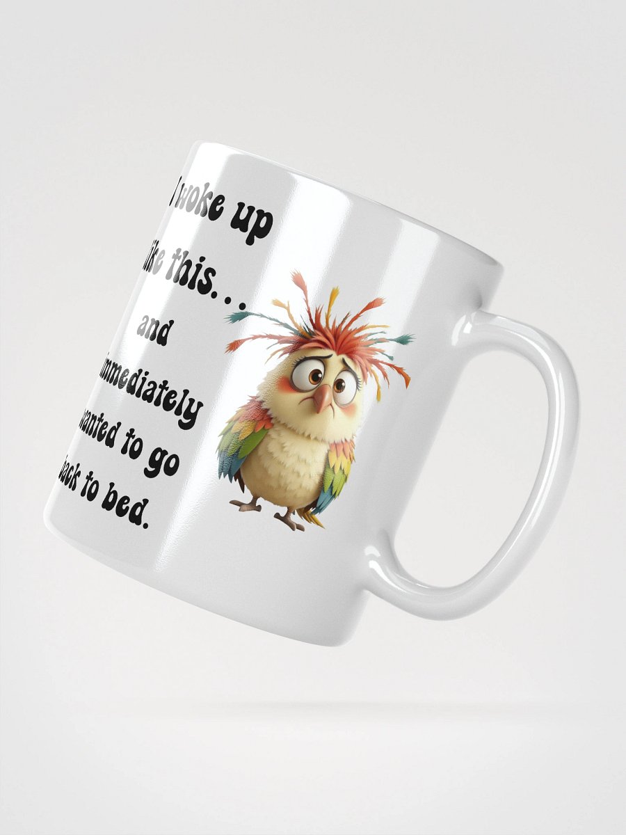 Flustered Featherball – Colorful Cartoon Bird product image (2)