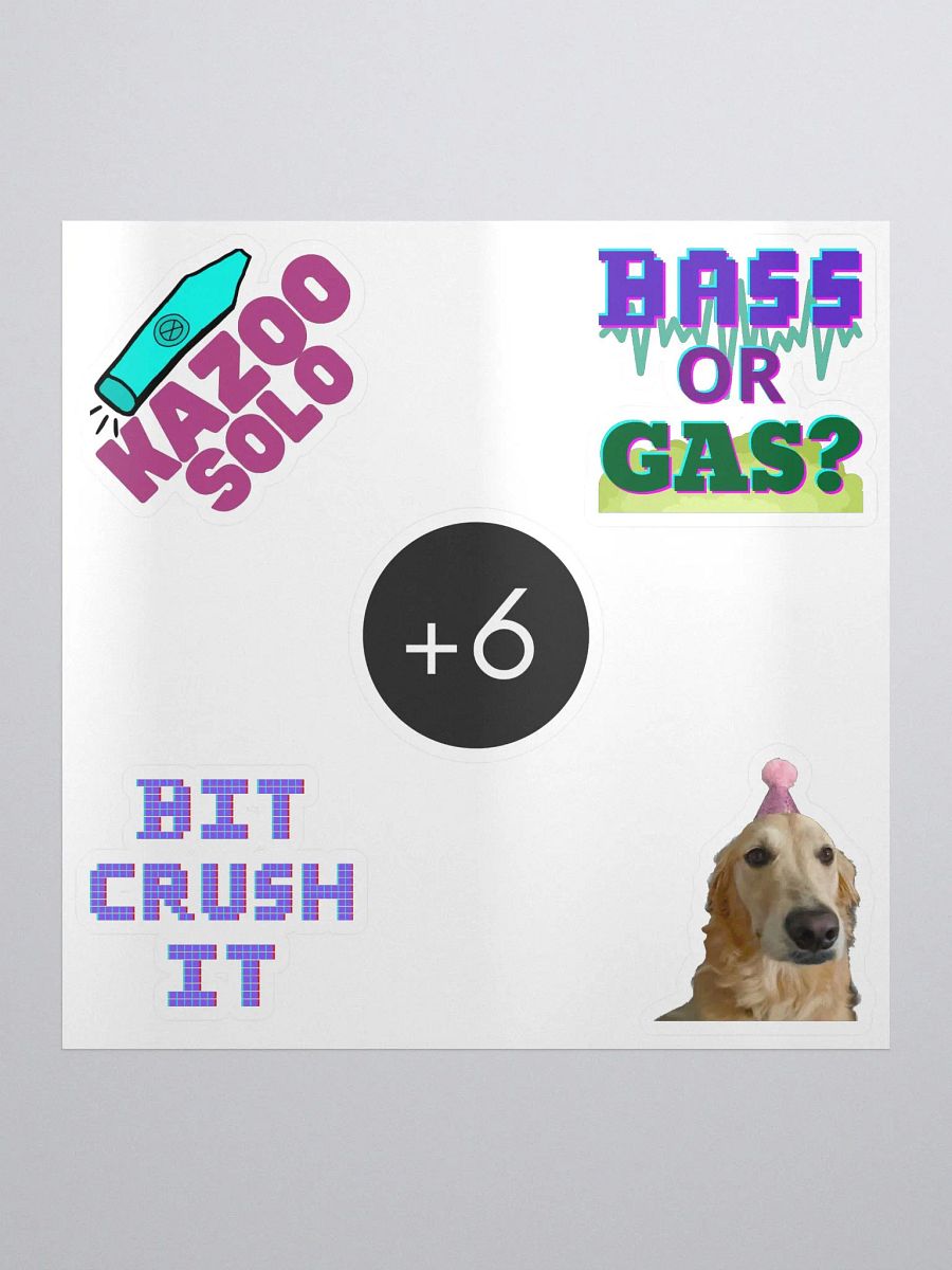 An assortment of stickers, episode 1 product image (1)