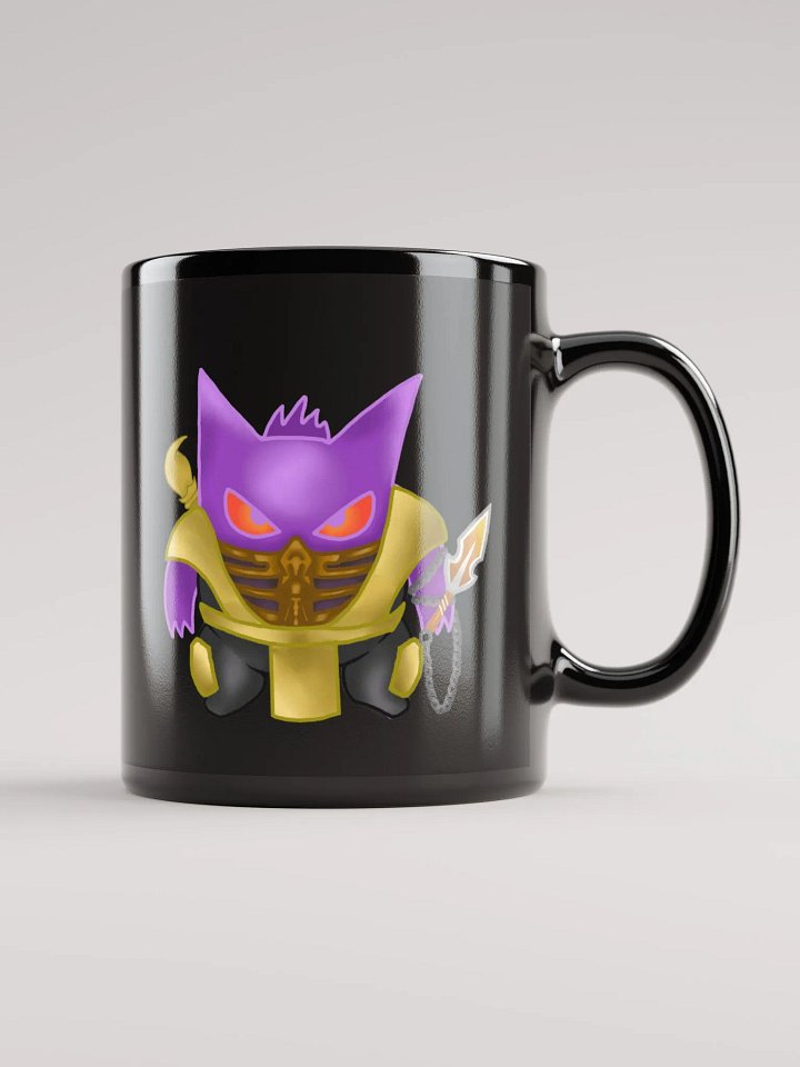 Scorpion X Gengar Black Glossy Mug product image (1)