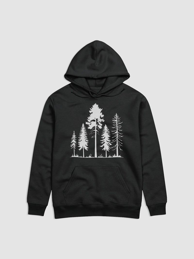Tree Design Eco Raglan Hoodie