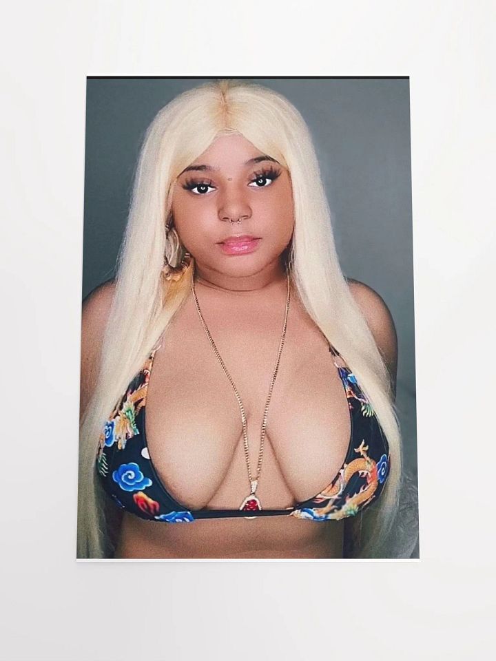 Blonde Babe - Matte Poster product image (1)