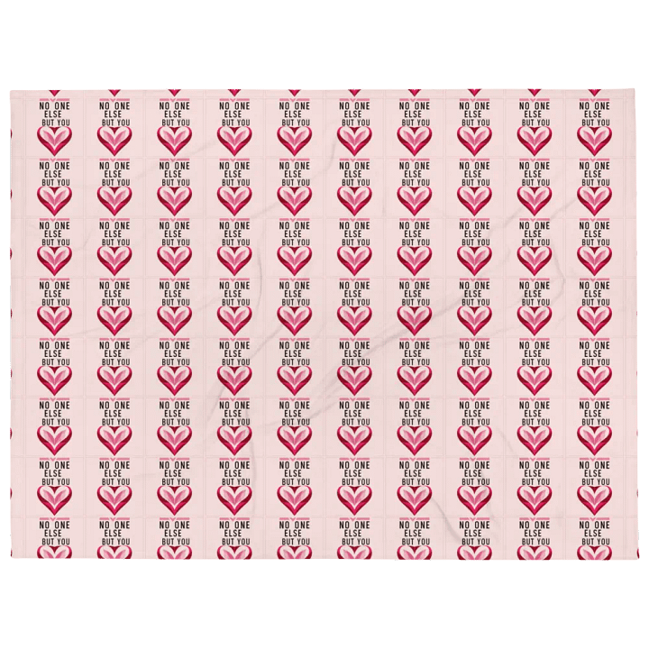 Valentine Heartfelt Affection throw blanket product image (1)