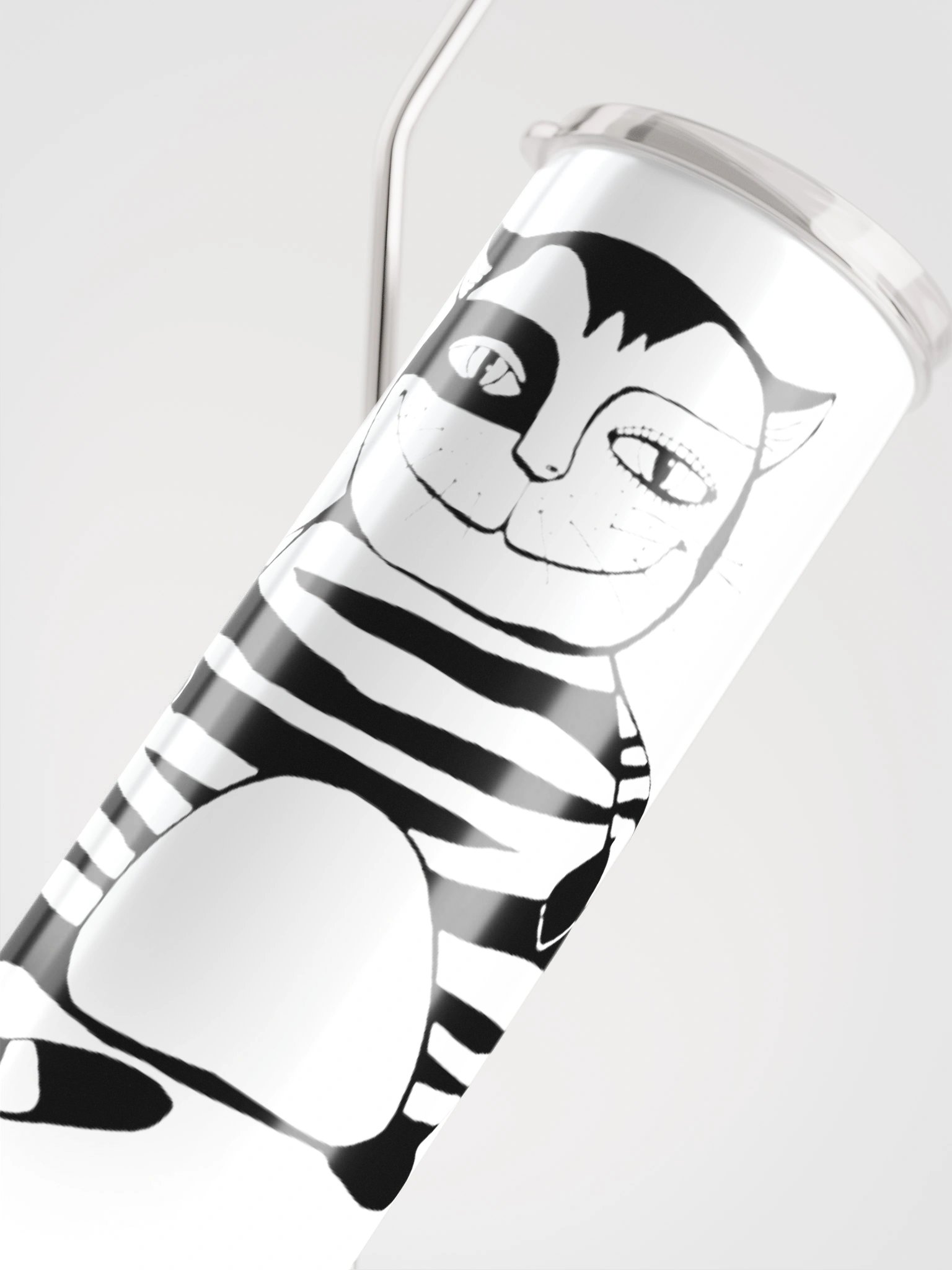 Eco-Friendly Stainless Steel Tumbler with Reusable Straw product image (4)
