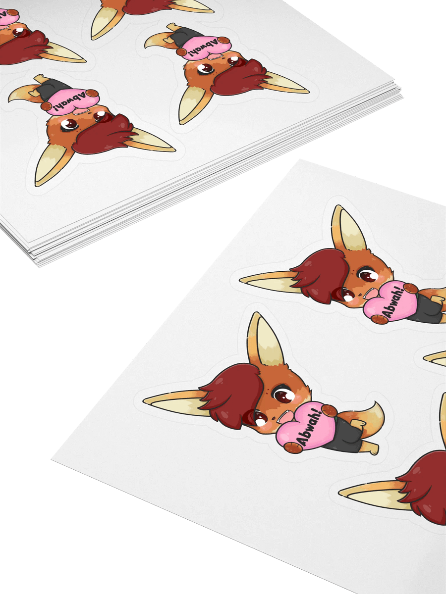 Abwah! Kiss Cut Sticker Set product image (4)