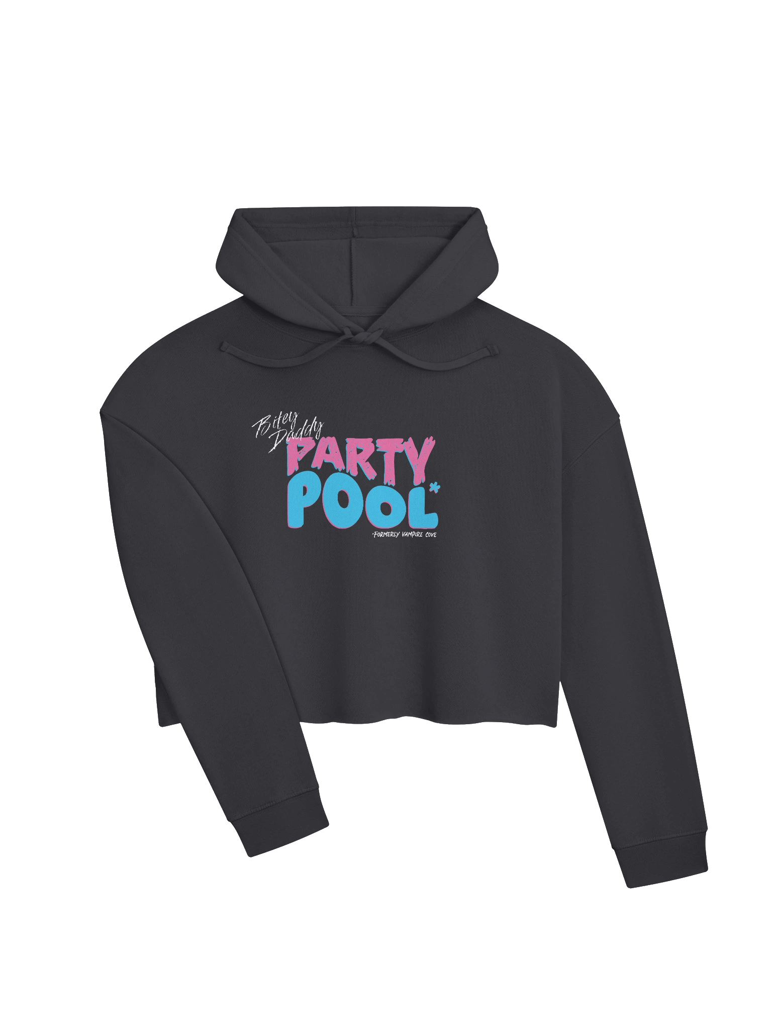 Bitey Daddy Party Pool Lightweight Cropped Hoodie product image (3)