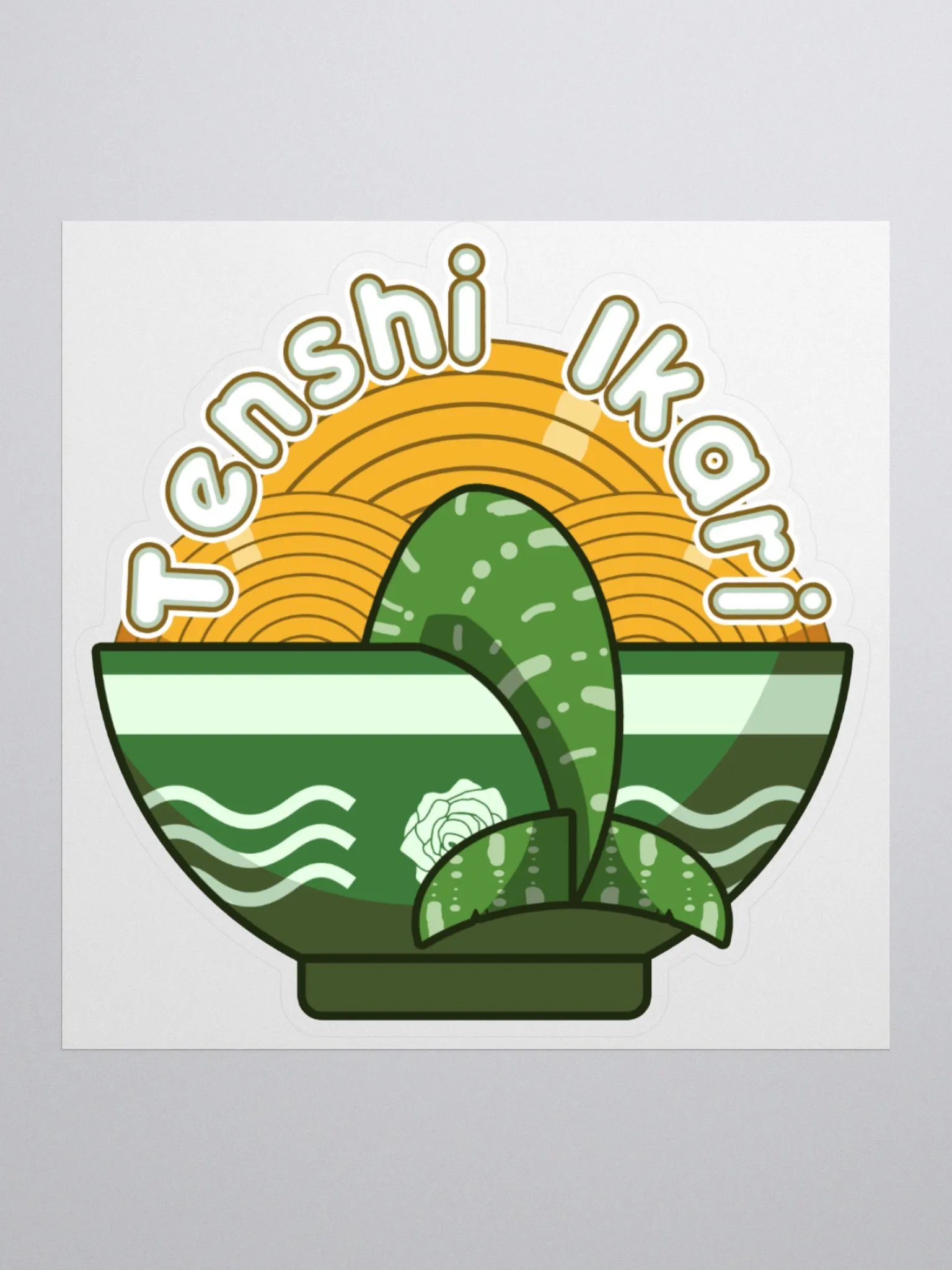 IkariTenshi Logo Sticker product image (1)