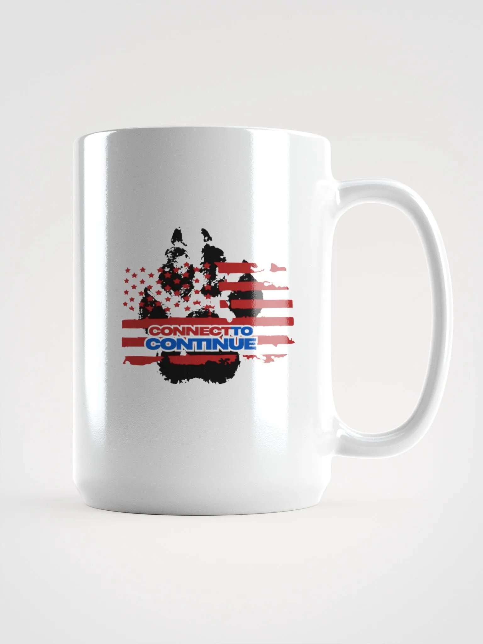 COOP & MIKE CONNECT TO CONTINUE MUG product image (1)