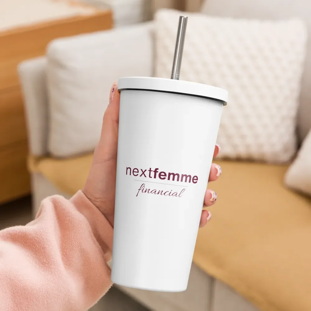 Insulated Tumbler Collection with Straw in Maroon Logotype product image (8)