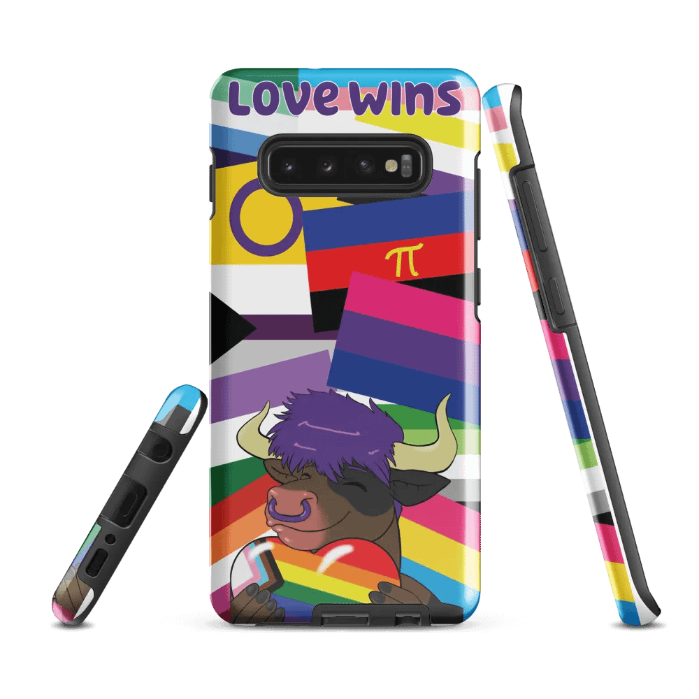 "Love Wins" Samsung Galaxy S10 Phone Case product image (1)