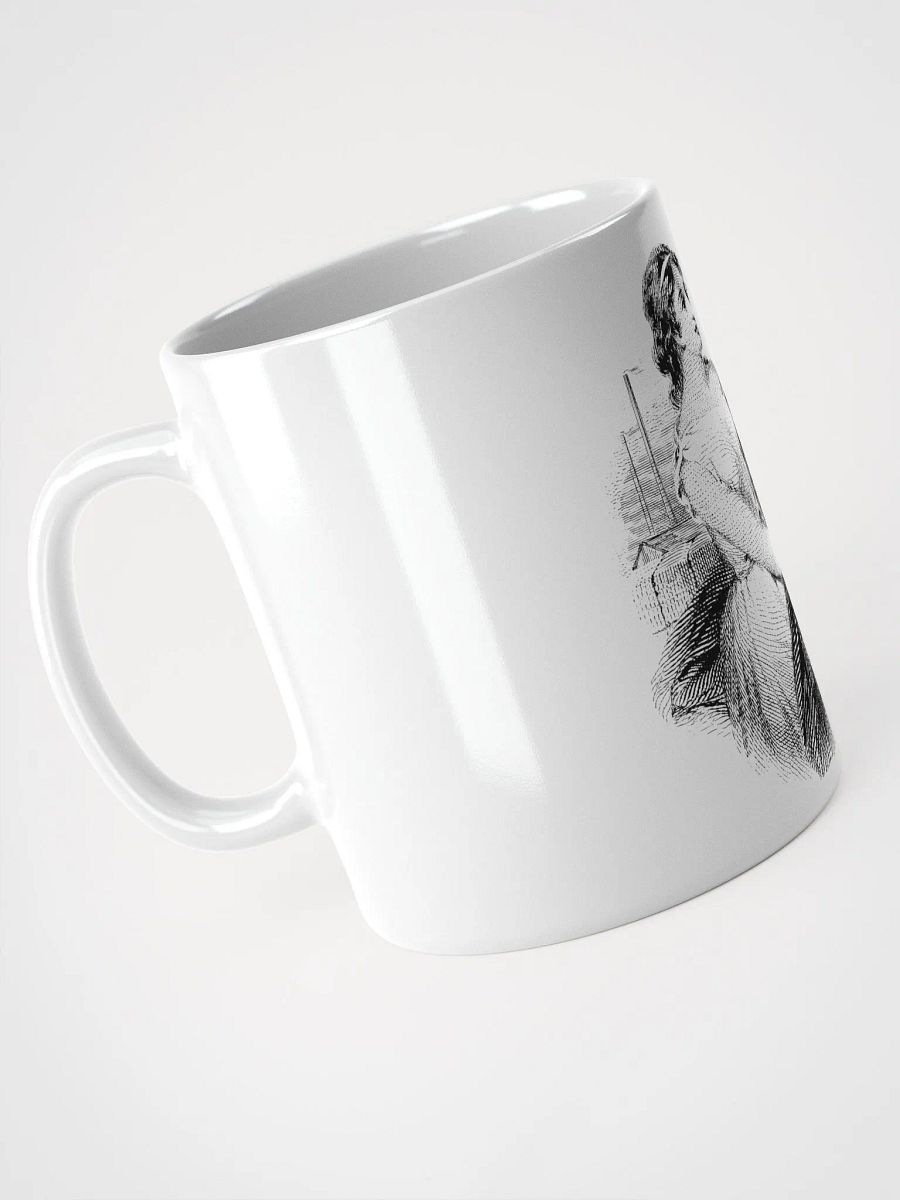 White Glossy Coffee mug-White Female product image (3)