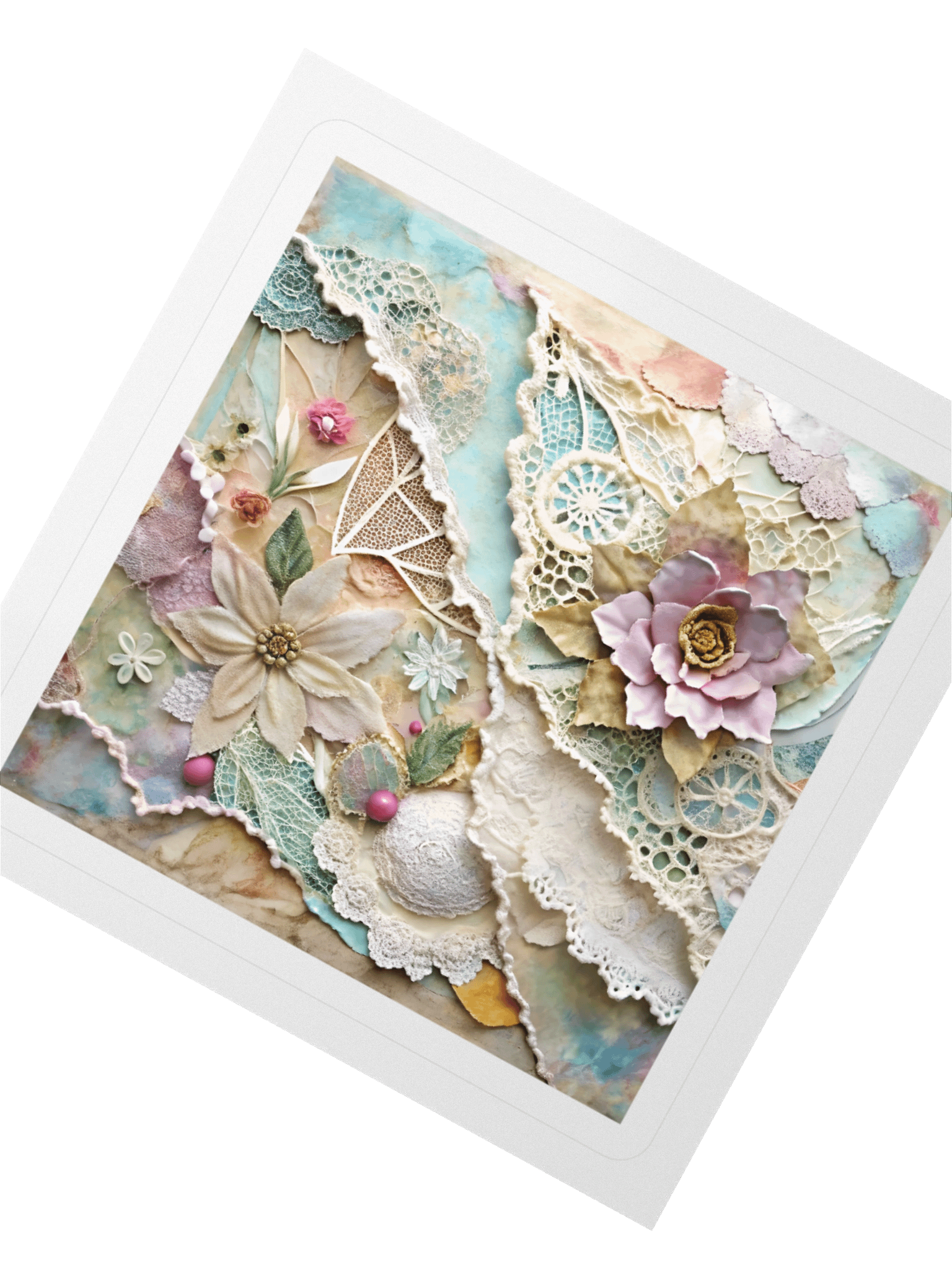 Layered Realms Collage Sticker #4 product image (5)