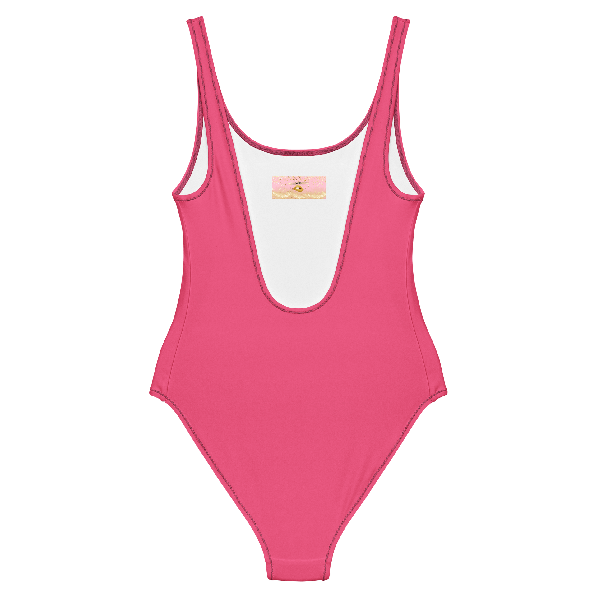 🎀 Glowlita "Pink Twilight" Pearl-Bow Glow One-Piece product image (2)