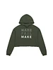 Make / Fail Women's Cropped Hoodie product image (2)