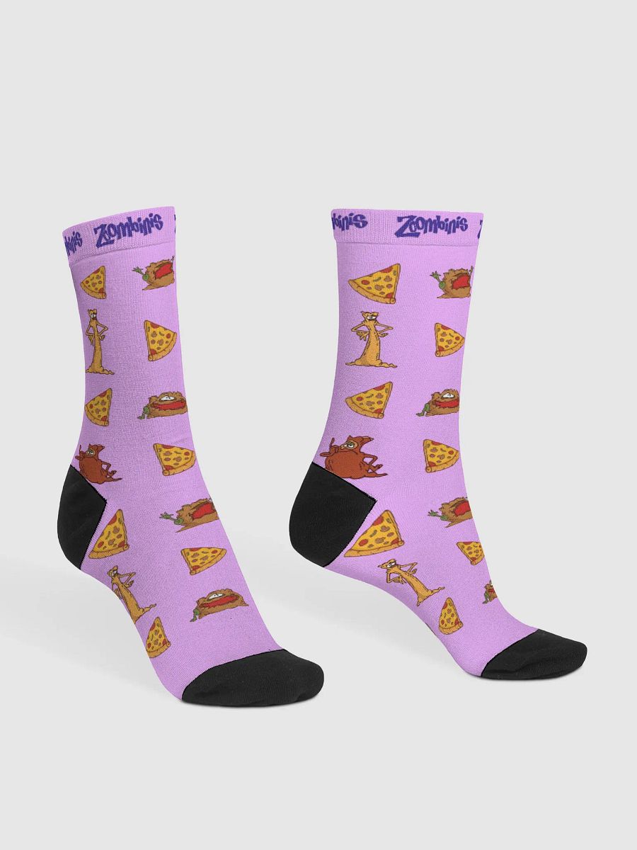 Pizza Troll Party Socks - Pink product image (3)