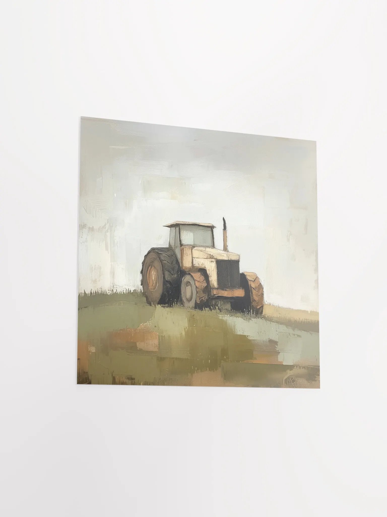 Farmhouse Sky: Rustic Tractor Art Print product image (3)
