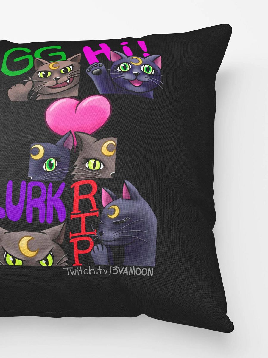 Dini and Nyxie Throw Pillow product image (3)