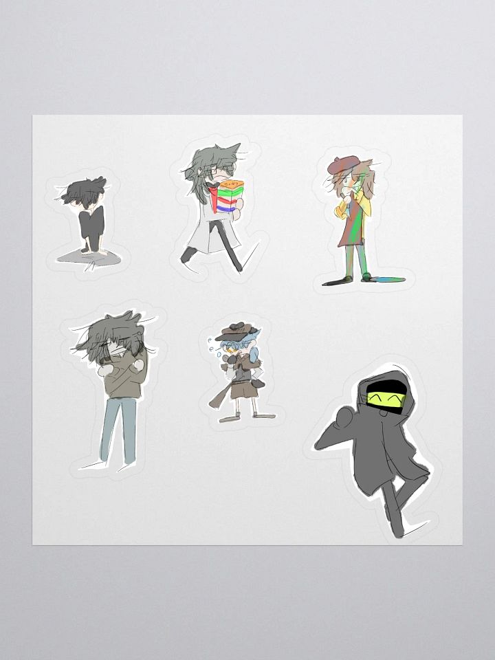 365!! daily character dictionary occupation stickers product image (1)